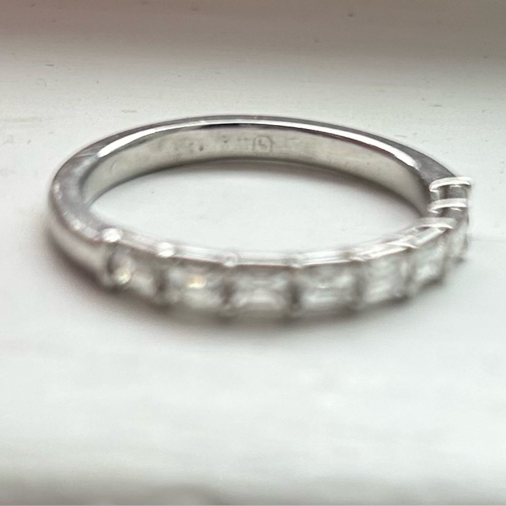 Lauren B platinum diamond band - Picture 7 of 7
